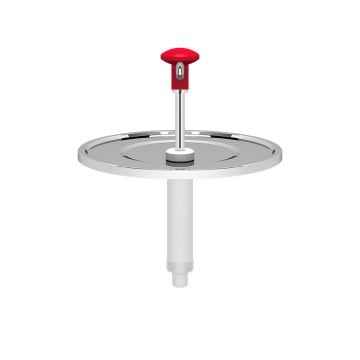 Basmalı Sos Pompa Ünitesi, 9-10 L Kovalar İle Uyumlu (Ø265mm) * Desenli Kapak